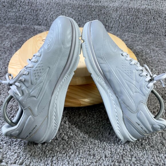 Altra Torin 5 Walking Shoe Mens Size 8.5 Gray Leather Barefoot Zero Drop Sneaker - Picture 5 of 8